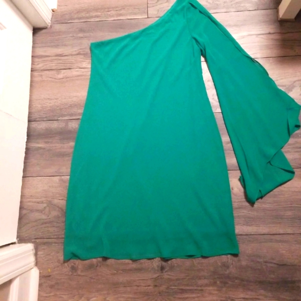 dress M one shoulder vintage